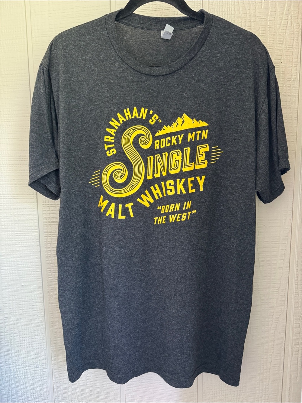 Stranahan’s Rocky Mtn Single Malt Whiskey Graphic Tee - Dark Gray